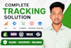 set up ga4 GTM ecommerce and server side tracking