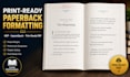 format your paperback interior for KDP print and ingramspark