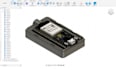 design electronic enclosure, iot case, esp32 housing, pcb case, 3d model