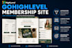 gohighlevel membership setup ghl community setup ghl online course CRM setup