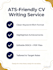 write rewrite and design a professional ats friendly CV and resume