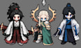 do pixel art animation game animation character design 2d sprite sheet