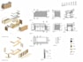 detailed millwork and casework shop drawings for fabrication