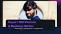 do b2b finance writing