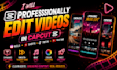 professionally edit videos in capcut
