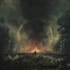 create dark art, metal, gothic illustration