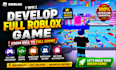 develop full roblox game creation, roblox game developer, build full roblox game
