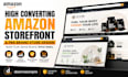 design amazon storefront, fba brand store, brand store and shopify storefront