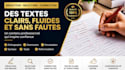 write, summarize and structure your french content