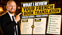 proofread and improve your french book translation