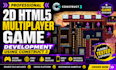 develop 2d HTML5 and online multiplayer mobile 2d game using construct 3