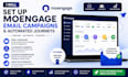 setup moengage email campaign moengage automated automated journeys