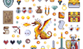design pixel art game UI icon, hud for your game inventory and 2d game assets
