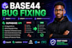 base44 bug fixing base44 expert base44 debugging base44 integration supabase api