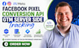 setup facebook pixel conversion API, fix meta pixel, GTM server side tracking
