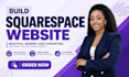 do squarespace website design landingpage squarespace website development
