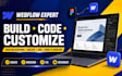 redesign webflow website expert webflow developer web app design coding