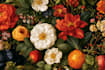 do a professional fruits botanical illustration
