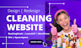 design house cleaning service website office booking koala pricing parameters