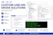 develop custom windows usb hid drivers for your device