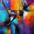 do digital abstract art