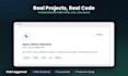 build a responsive HTML CSS javascript landing page