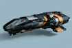 design custom spaceship, sci fi vehicle illustration