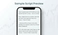 write hindi hinglish stock market youtube shorts scripts