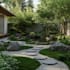 do design landscape for backyard, front yard or garden