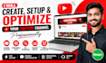 create youtube channel professional