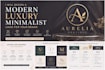 design a modern luxury minimalist logo