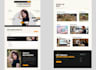 design a modern landing page