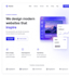 design modern website UI UX in figma