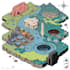 do draw a custom map for fantasy, scifi, book or boardgame