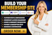 setup mighty network, circle so, better mode membership site, teachable website