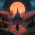 create a dreamy surreal fantasy album cover