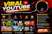 design eye catching youtube thumbnail, title and description