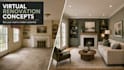 create realistic virtual renovation concepts for outdated rooms and homes