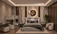 render 3d interior, interior design, house, restaurant