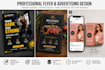 create professional flyers and advertising graphics