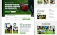 design a landscaping company website that generates leads