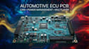 do automotive ecu with multilayer layout, can communication and power management