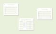 design canva minimalist planner worksheet checklist journal