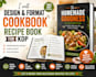 design a cookbook recipe book and format for KDP