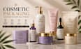 design premium cosmetic packaging, label and box design
