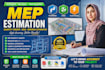 do mep estimation, quantity takeoff, boq and material estimation