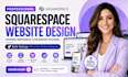 squarespace website design squarespace website redesign squarespace landing page