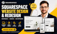 responsive squarespace website redesign squarespace website design website SEO