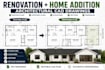 create renovation and home addition architectural cad drawings