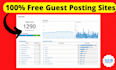 do SEO guest post backlink, high da,pa guest post service